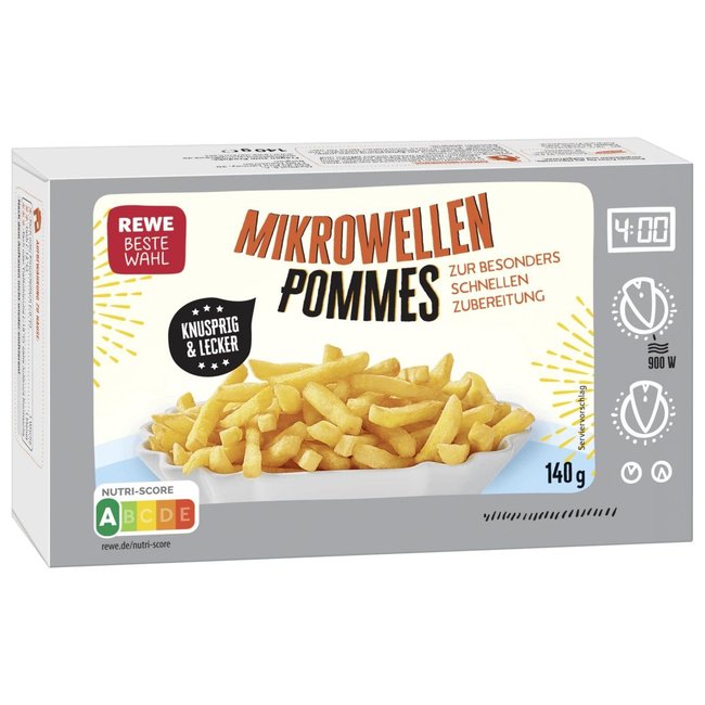 Pommes-Test - Rewe Beste Wahl Mikrowellen Pommes Pommes-Test - Rewe Beste Wahl Mikrowellen Pommes