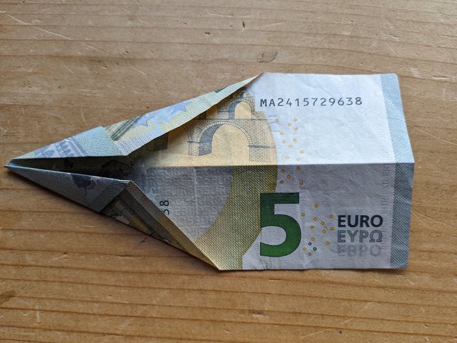 Geldscheine falten Geldscheine falten