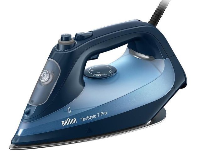 Dampfbügeleisen-Test – Braun TexStyle 7 Pro SI 7160 BL Dampfbügeleisen-Test – Braun TexStyle 7 Pro SI 7160 BL