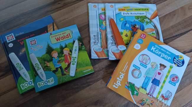 Vergleich Bookii oder TipToi Vergleich Bookii oder TipToi