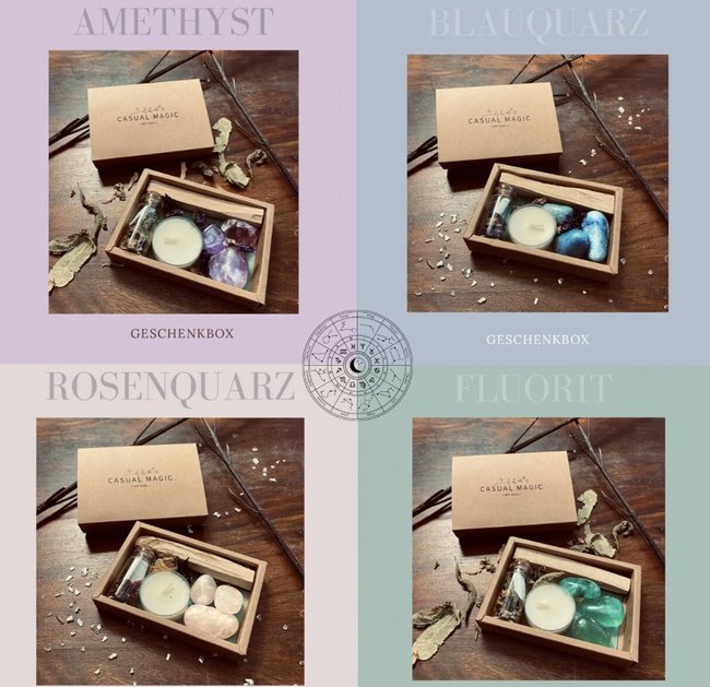 Sternzeichen Geschenk Edelsteinset Sternzeichen Geschenk Edelsteinset