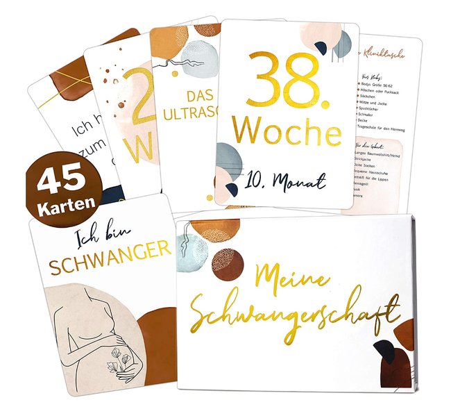 Meilensteinkarten Schwangerschaft von Olgs Meilensteinkarten Schwangerschaft von Olgs