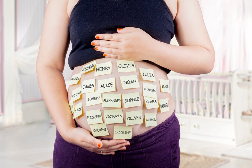 Wie soll das Baby denn heißen?