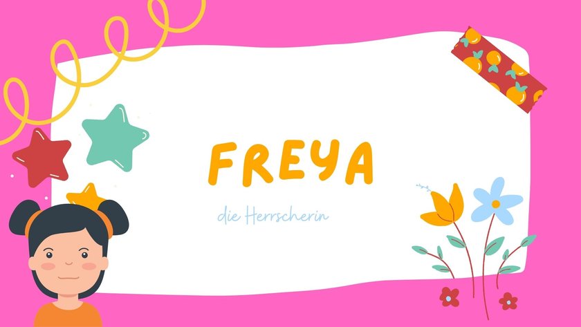 #14 Die schönsten Mädchennamen, die auf A enden: Freya