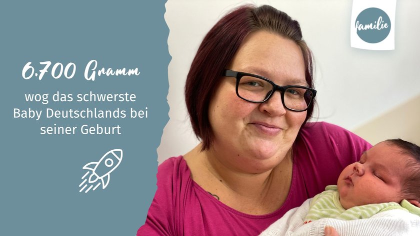 Baby-Rekorde: Das schwerste Baby Deutschlands