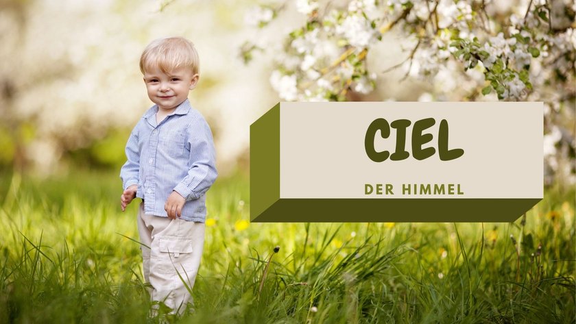 #15 Jungennamen mit C: Ciel
