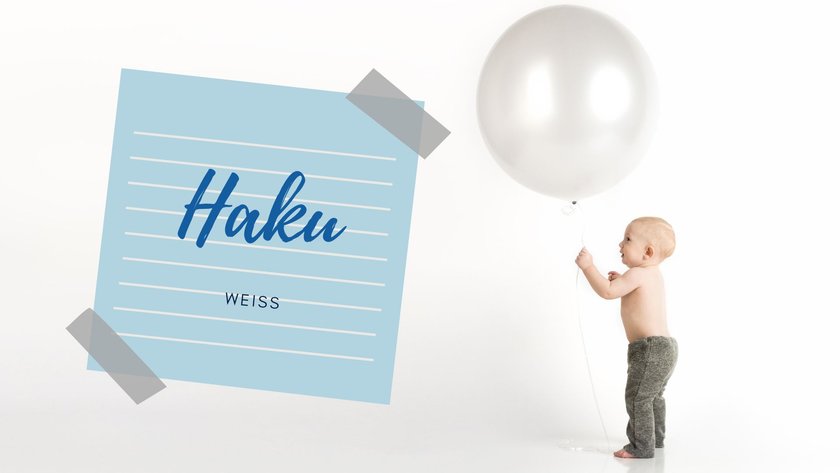 #11 Jungennamen mit H: Haku