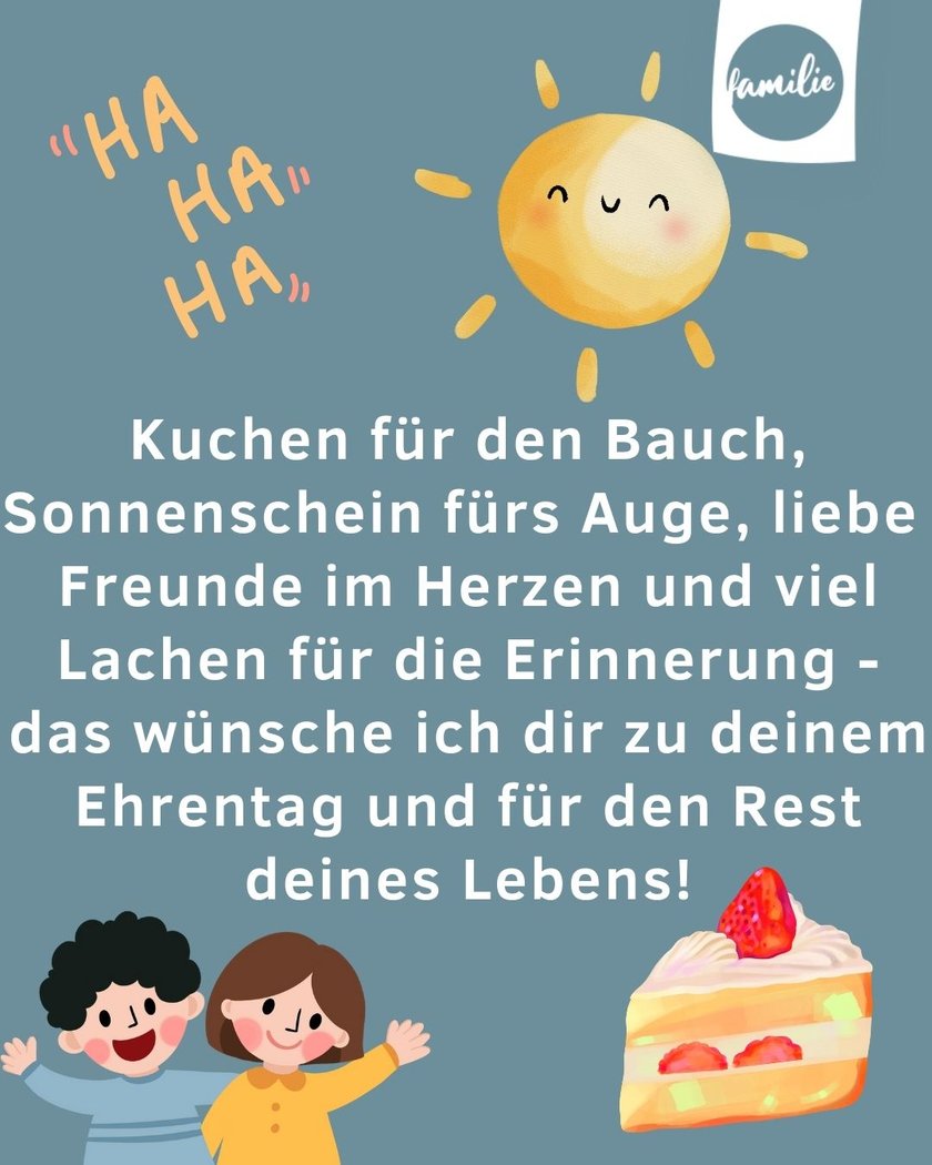 Glückwünsche zum Kindergeburtstag