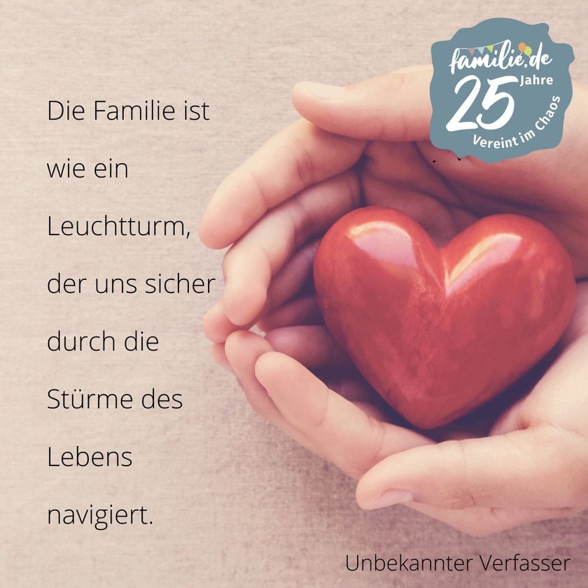 #Familie ist wie ein Leuchtturm