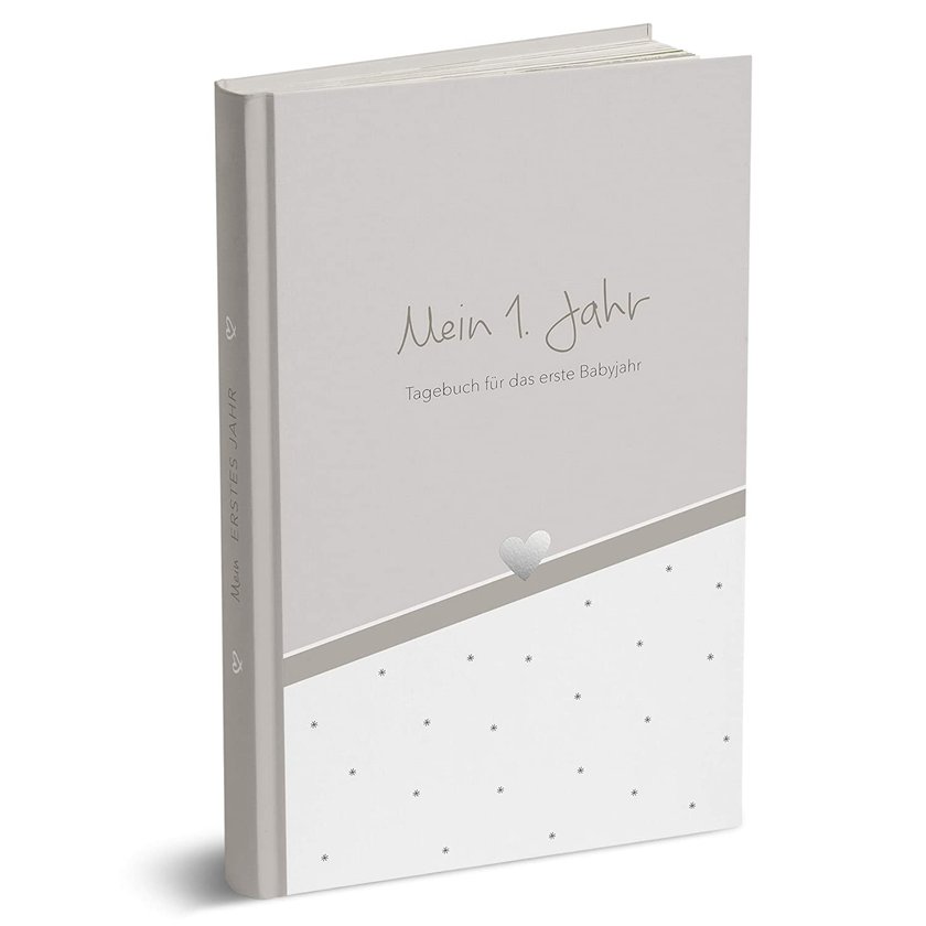 klassisches Fotoalbum fürs Baby