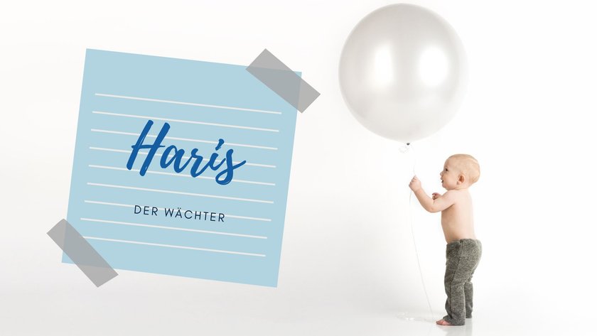 #13 Jungennamen mit H: Haris