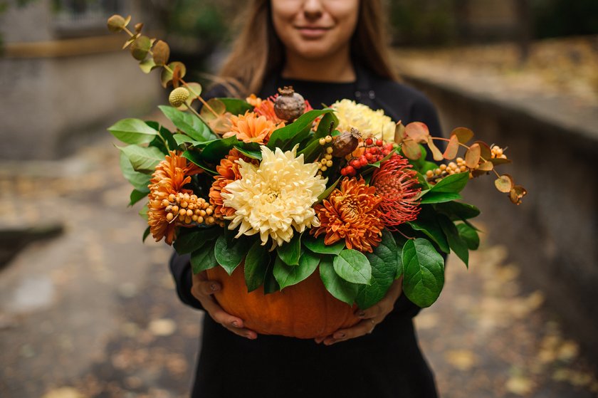 Herbstdeko für draußen