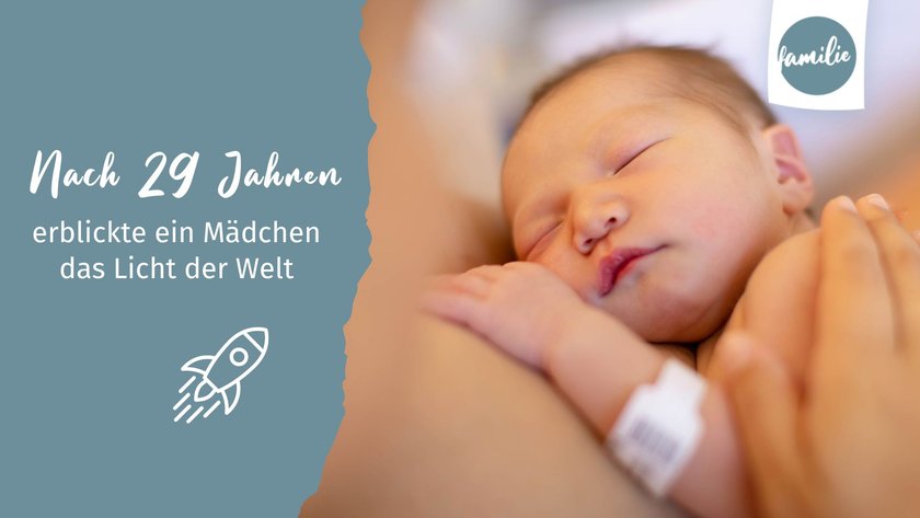 Baby-Rekorde: ältester Emryo