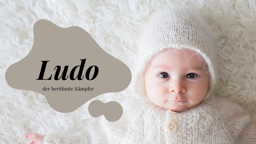 Diese 30 tollen Jungennamen enden auf O: Ludo
