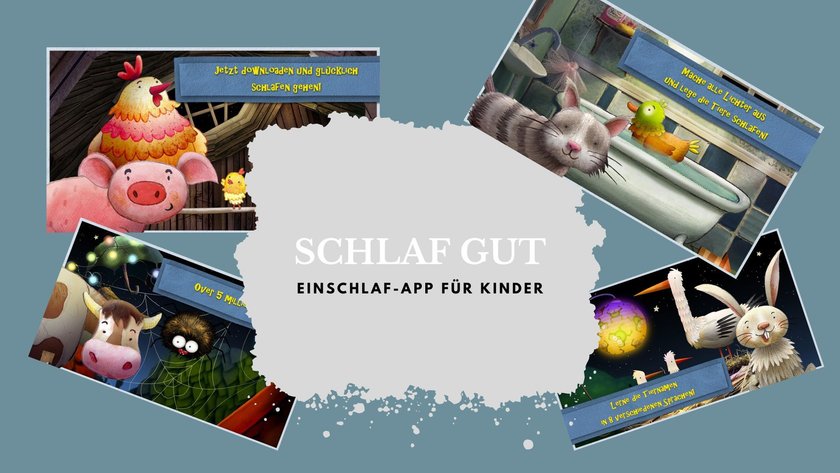 Apps für Kinder: Schlaf gut - Einschlaf-App für Kinder