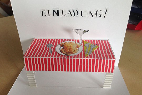 Pop up Karte basteln