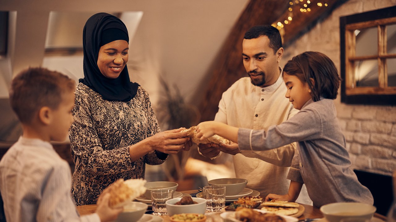 Zuckerfest im Islam Eid Mubarak