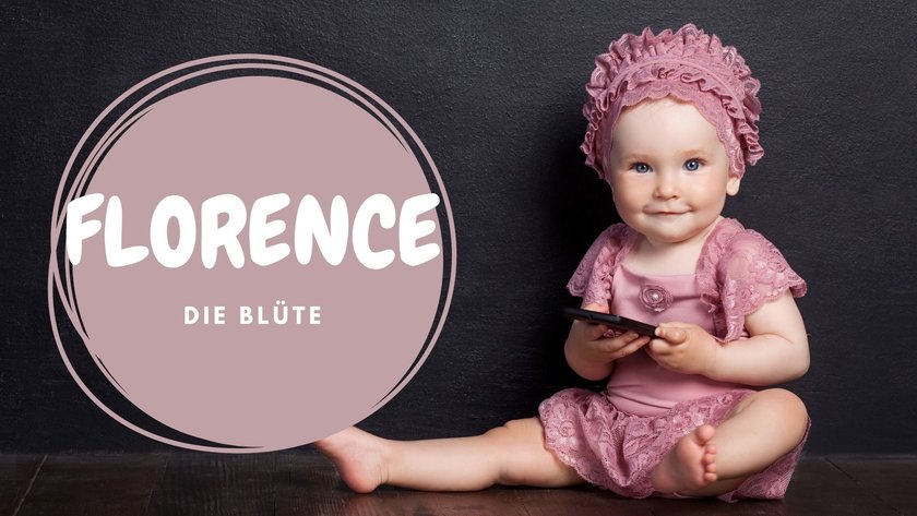 #4 Mädchennamen der 20er: Florence